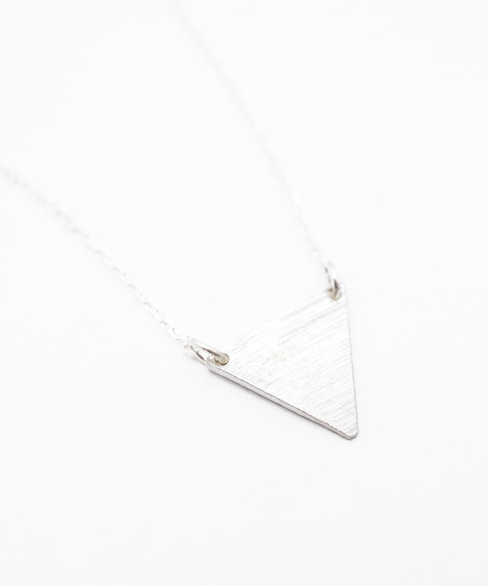 Silver Triangle Necklace,sterling Silver,geometric Jewelry,simple Jewelry,minimal,delicate Necklace,geometric,bohemian Jewelry,boho Chic